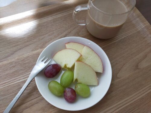 一人暮らしの朝ごはん