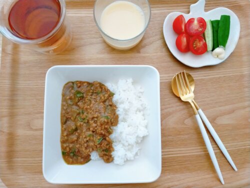 ひき肉カレー